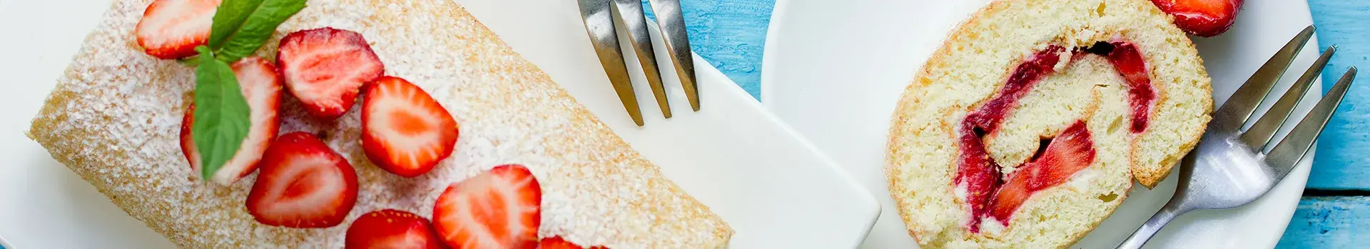 Strawberry Roulade