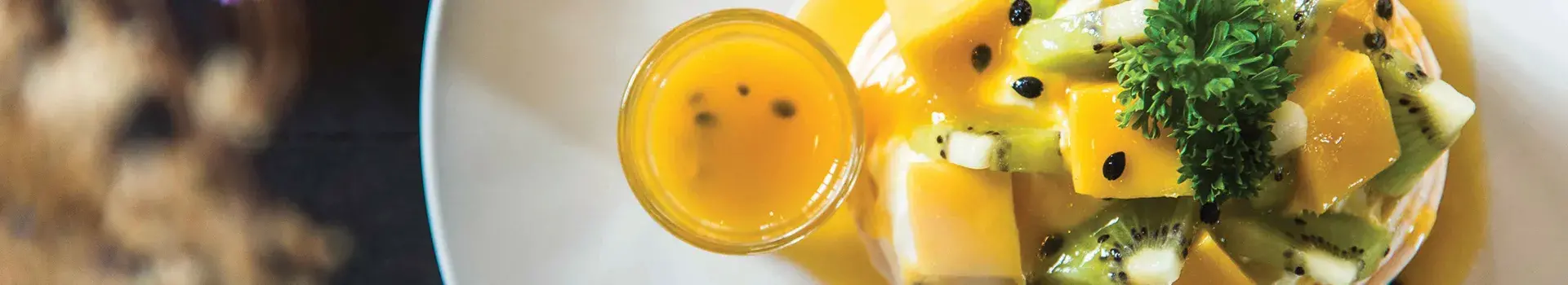 Tropical Fruit Pavlova