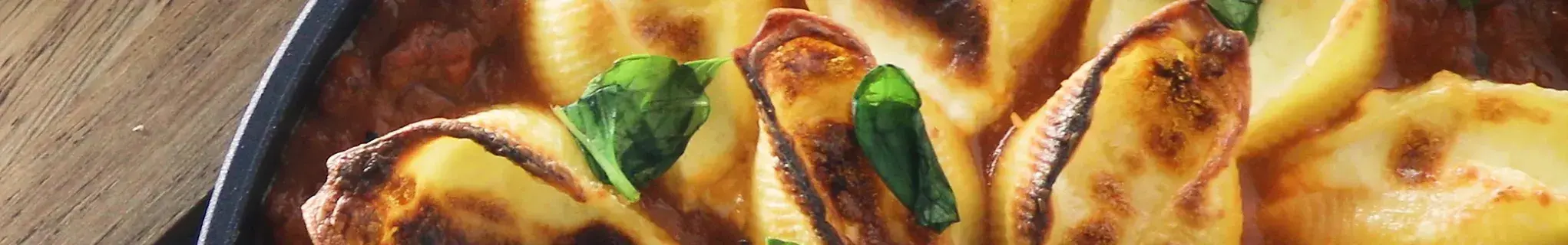 Stuffed pasta shells