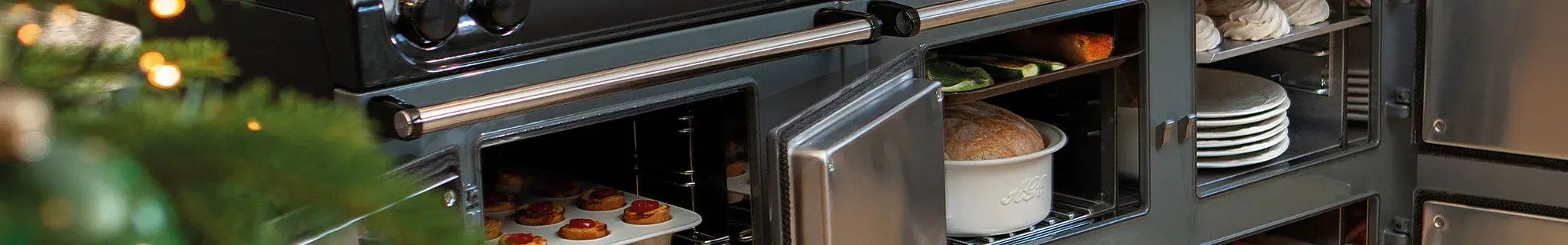 AGA eR3 Series 160 with open ovens