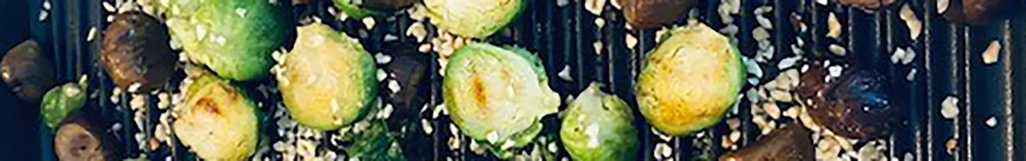 Sprouts with Chestnuts & Toasted Hazelnuts 