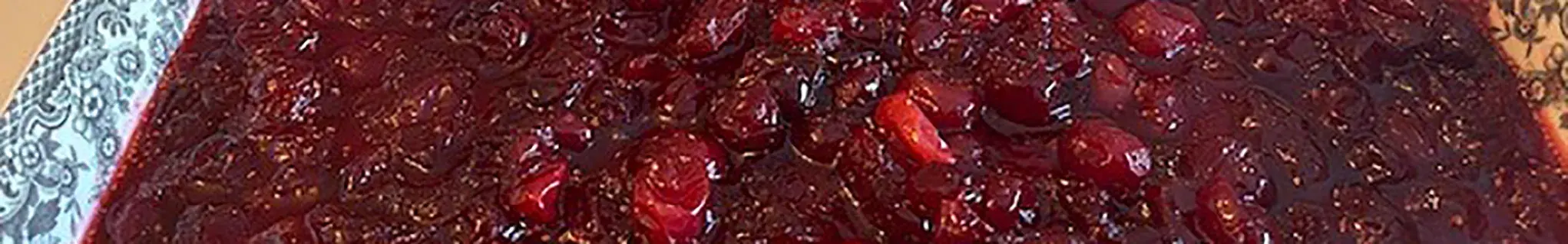 Cranberry & Champagne Sauce 