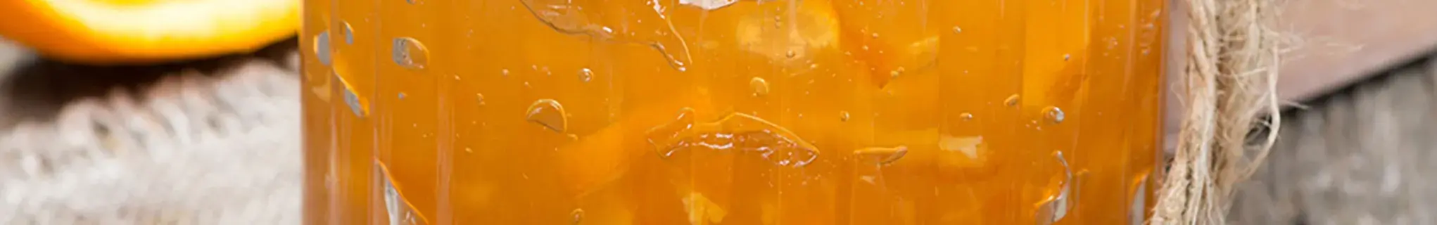 Seville Orange Marmalade in a jar
