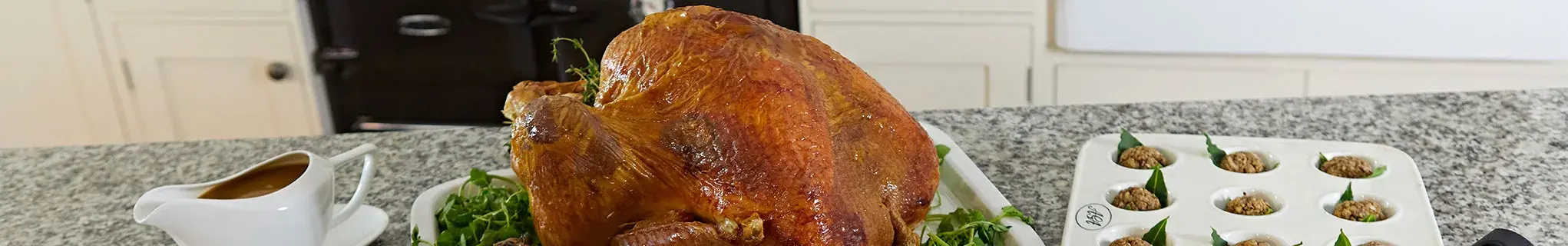 Christmas dinner by the Rayburn 