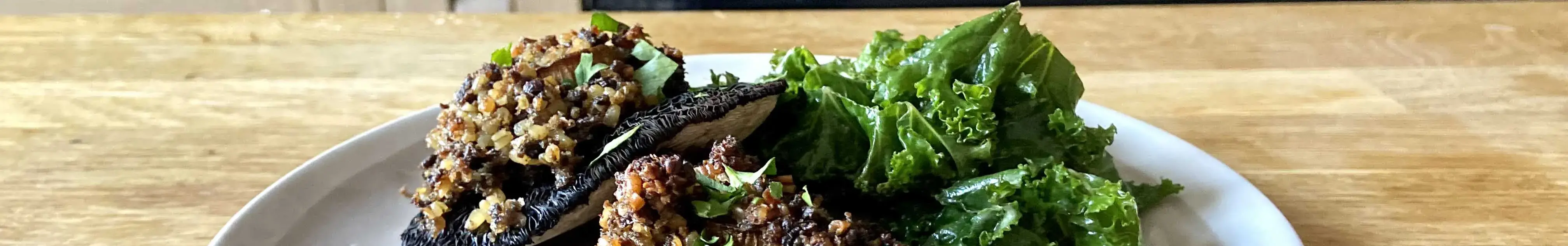 AGA Baked Balmoral Mushrooms