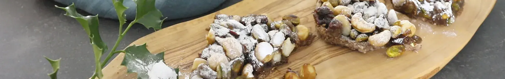 Festive Fruit and Nut Caramel Crunch