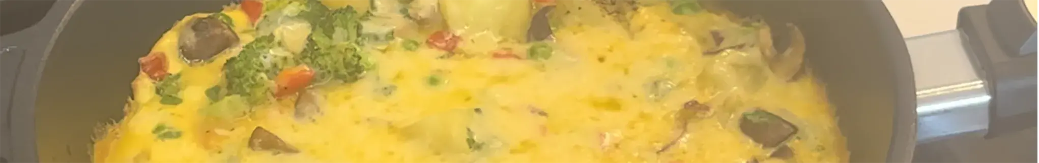 Cheese & Vegetable Frittata 