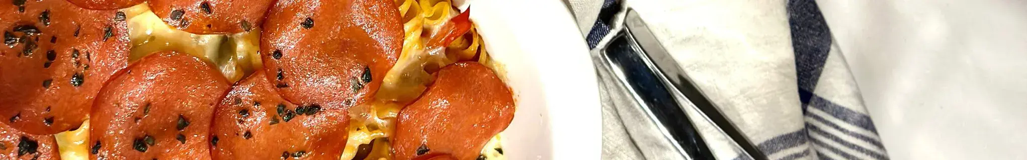 Pepperoni Supreme Pizza Pasta