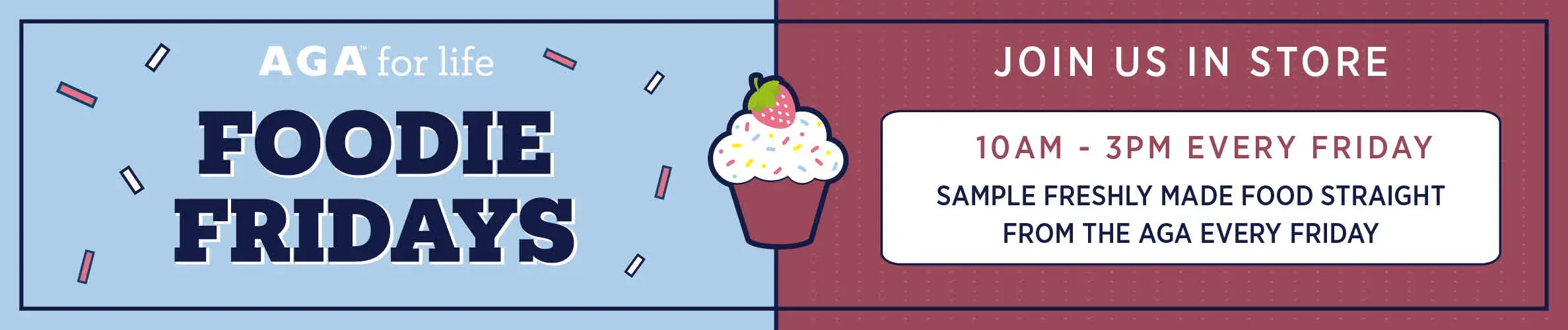  AGA Foodie Fridays In-Store Event