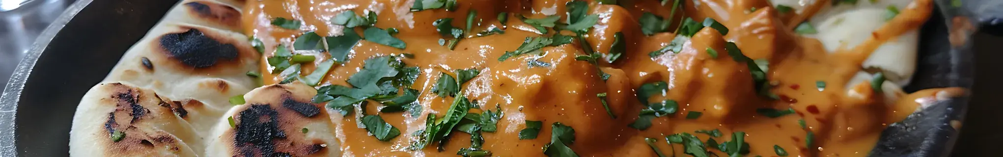 Chicken Tikka Naan Bread