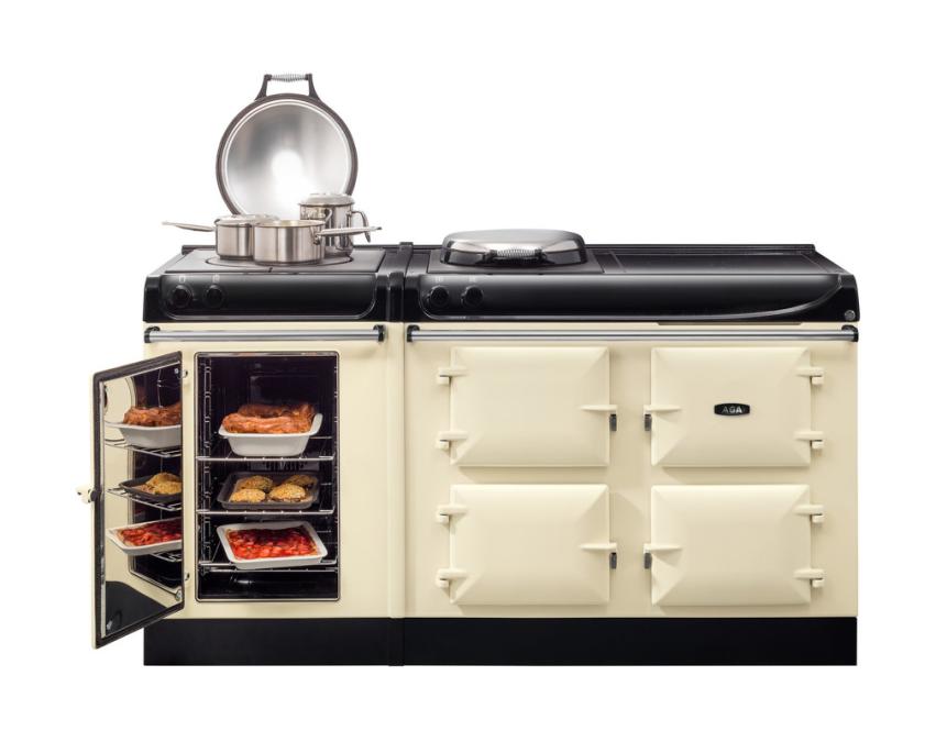 AGA eR3 Series 170 Electric with Induction Hob Dartmouth Blue with