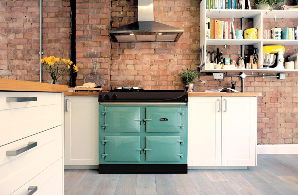 AGA eR3 Series 100 Electric with Induction Hob Blue with