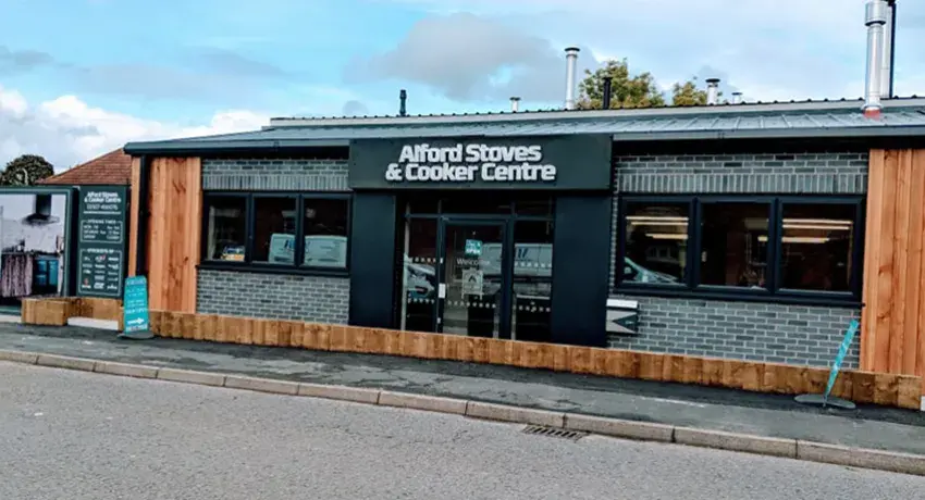 Alford Stoves & Cooker Centre shop foyer