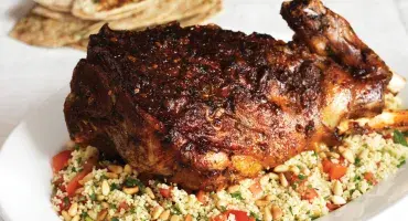 Moroccan Harissa Lamb and Couscous