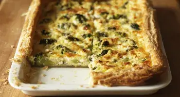 Leek & Gruyere Tart