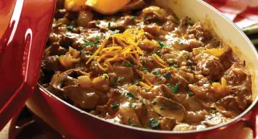 Beef and Orange Casserole