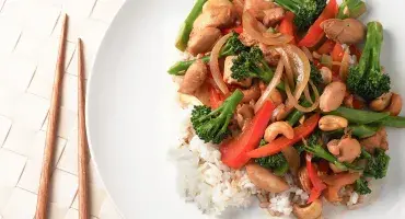 Chicken and Cashew Stir Fry