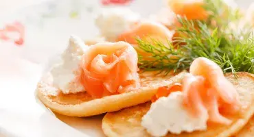 Pesto and Smoked Salmon Drop Scones