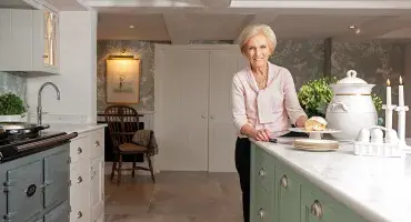 Mary Berry's new kitchen 