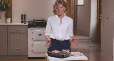 Full English on an AGA cooker