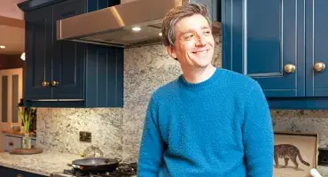 Chef Ben Tish at home