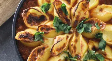 Stuffed pasta shells