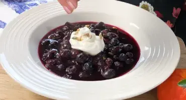 Blueberry Compote - Healthy Eating & AGA Cooking