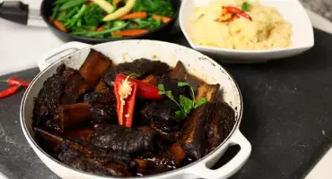 Slow Cooked Asian Style Beef Short Ribs Recipe