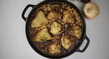 Chicken Cassoulet Style One Pot