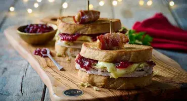 Ultimate Christmas Leftover Toastie