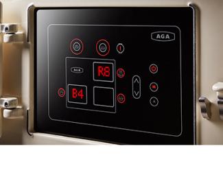 The control panel of the AGA eR7 cooker
