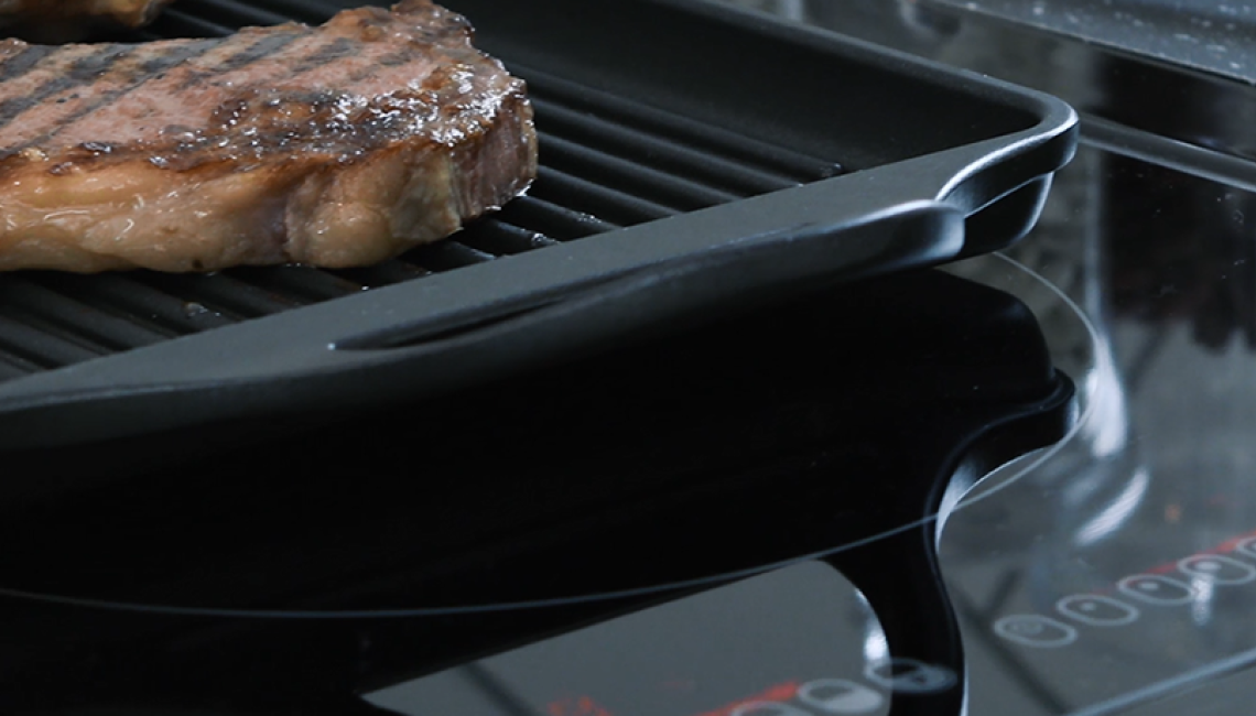How to grill on an induction hob