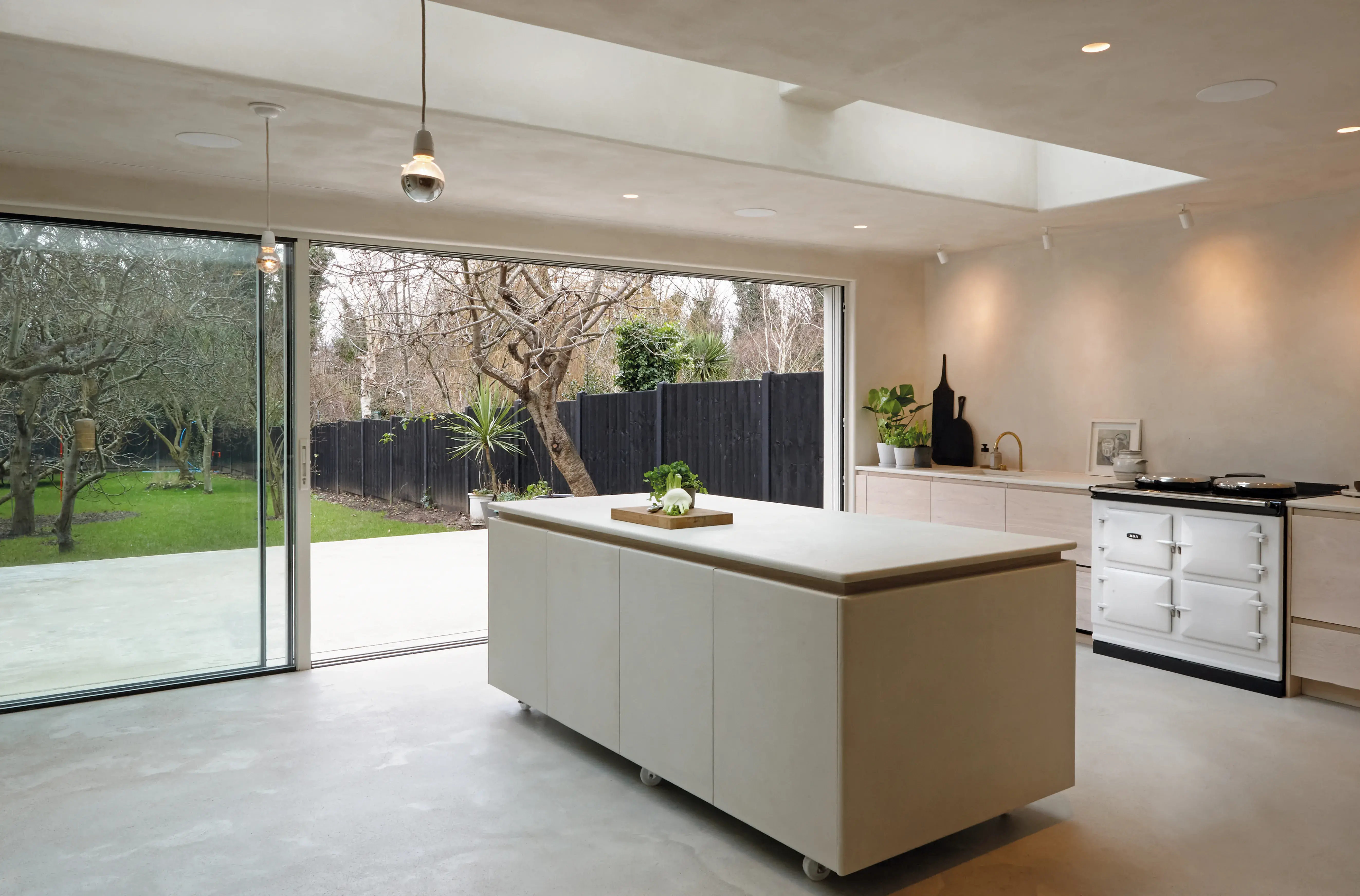 AGA eR7 Cooker in White - Louisa Grey