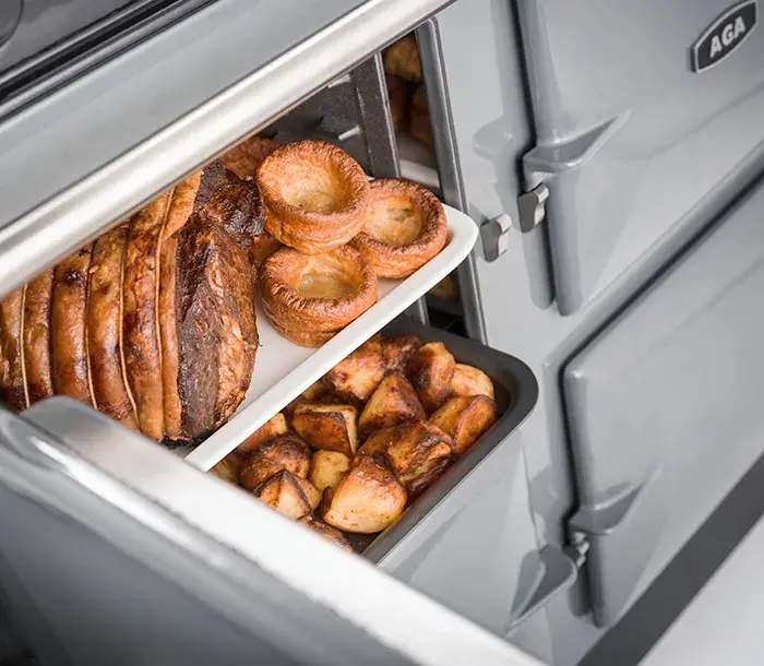 AGA eR3 Series in Slate roasting oven