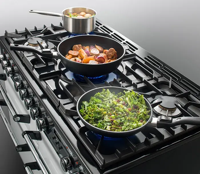 Gas Hob on the AGA Masterchef Deluxe