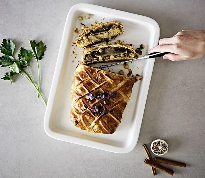 Mushroom wellington recipe