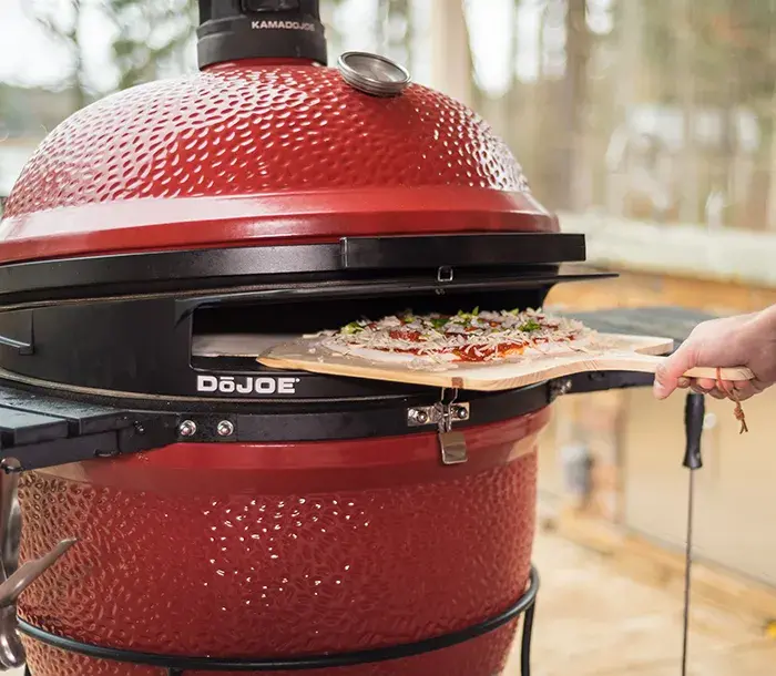 Innovative Kamado Joe DōJoe pizza stone