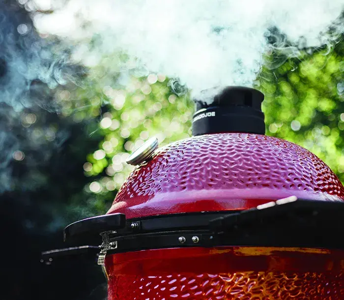 Kamado Joe ceramic charcoal barbeque 