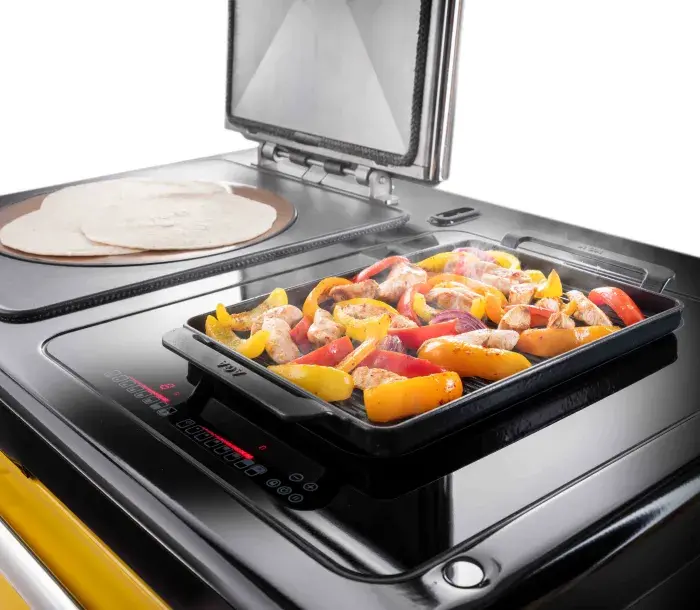 Rayburn Ranger® Induction Hob with Cast-iron Griddle