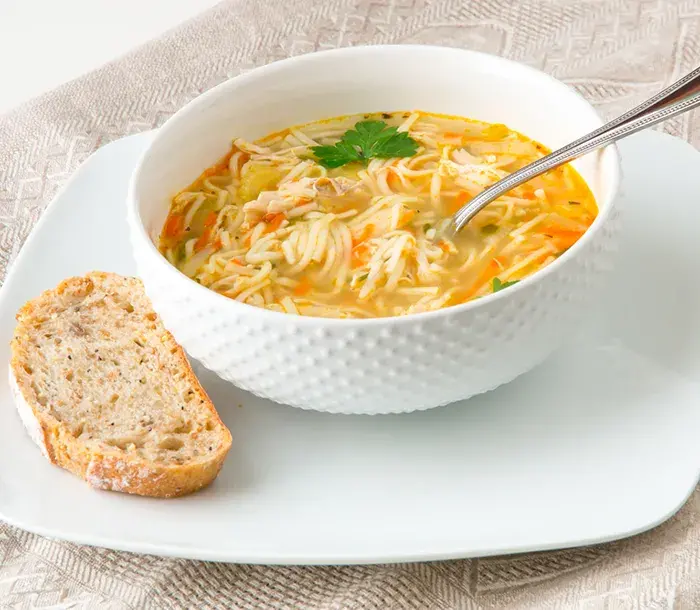Turkey noodle soup