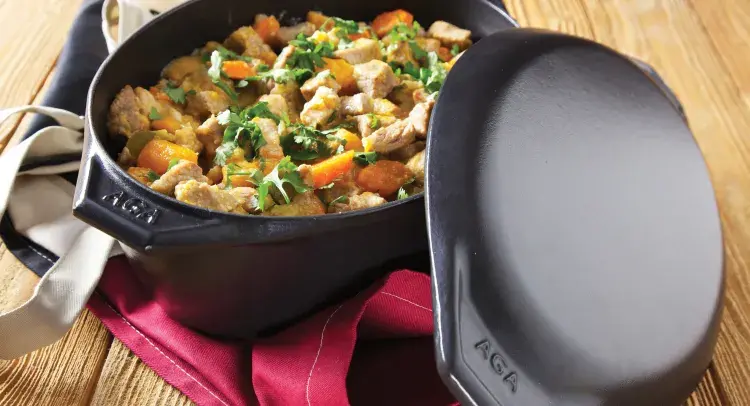 Pork and Butternut Squash Casserole