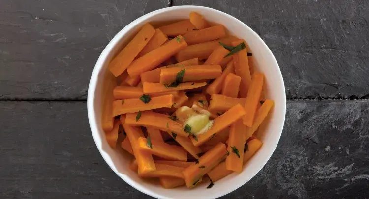 Steamed Carrots