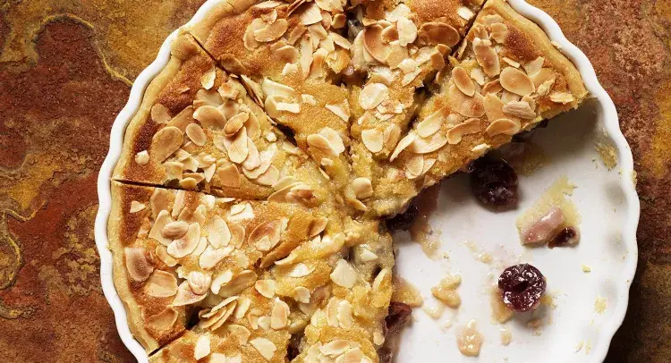 Cherry Frangipane Flan