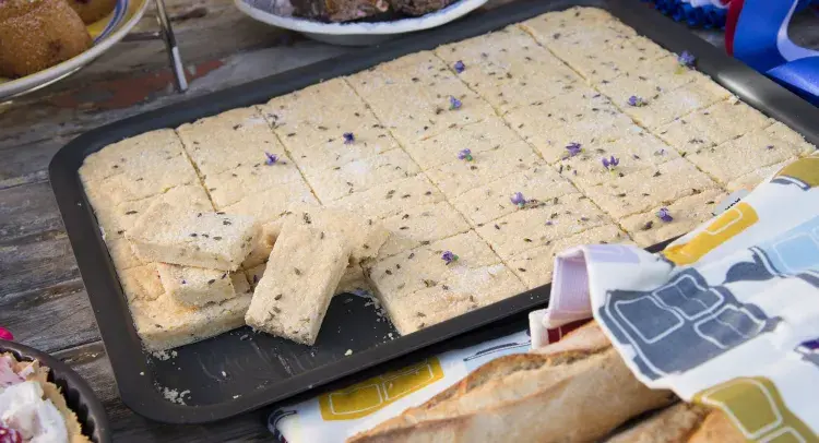 AGA Lavender Shortbread