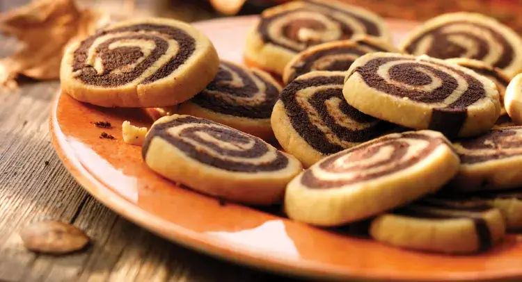 Orange And Chocolate Whirls