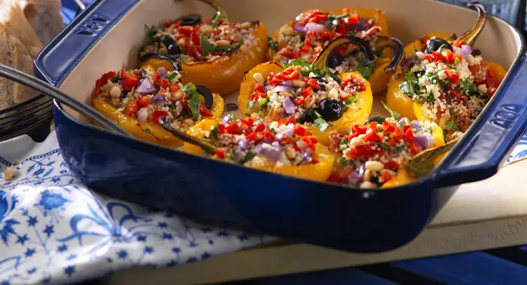 Stuffed Peppers with Couscous
