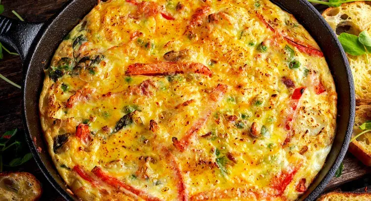 Vegetable & Chorizo Frittata