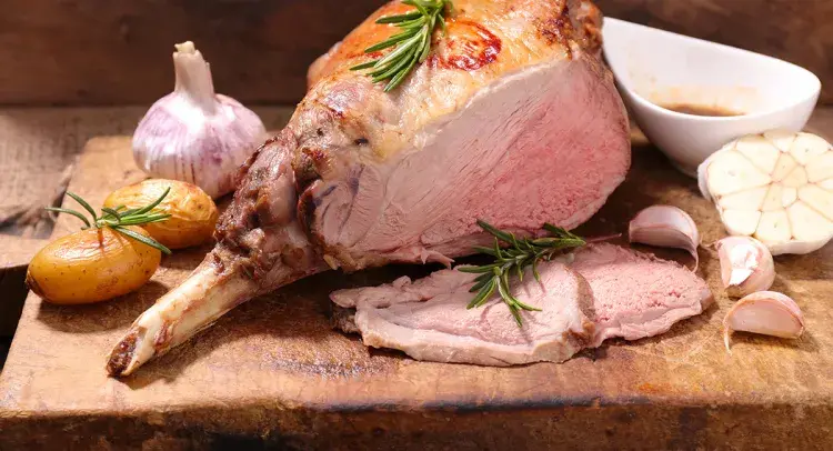 Easter Butterfly Leg of Lamb