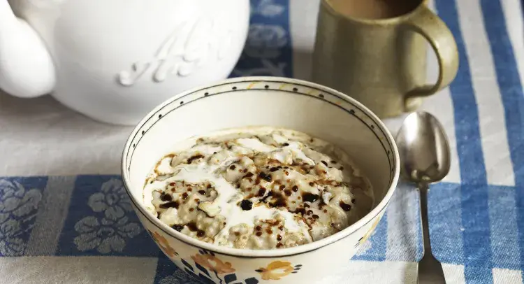 Overnight Rayburn Porridge 