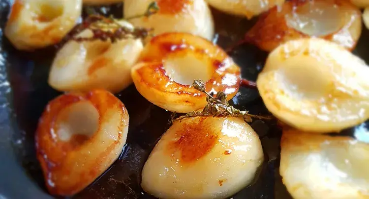 Indulgent Toffee Pears